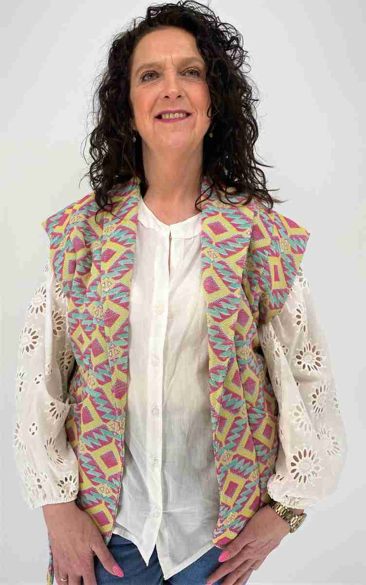 Boho Vest Roze