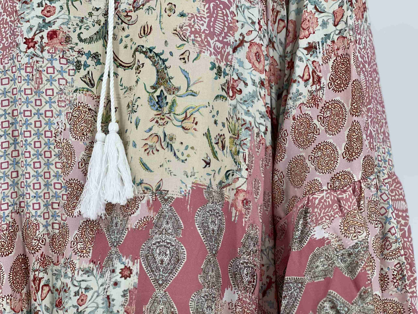 Ibiza Tuniek Blouse Roze
