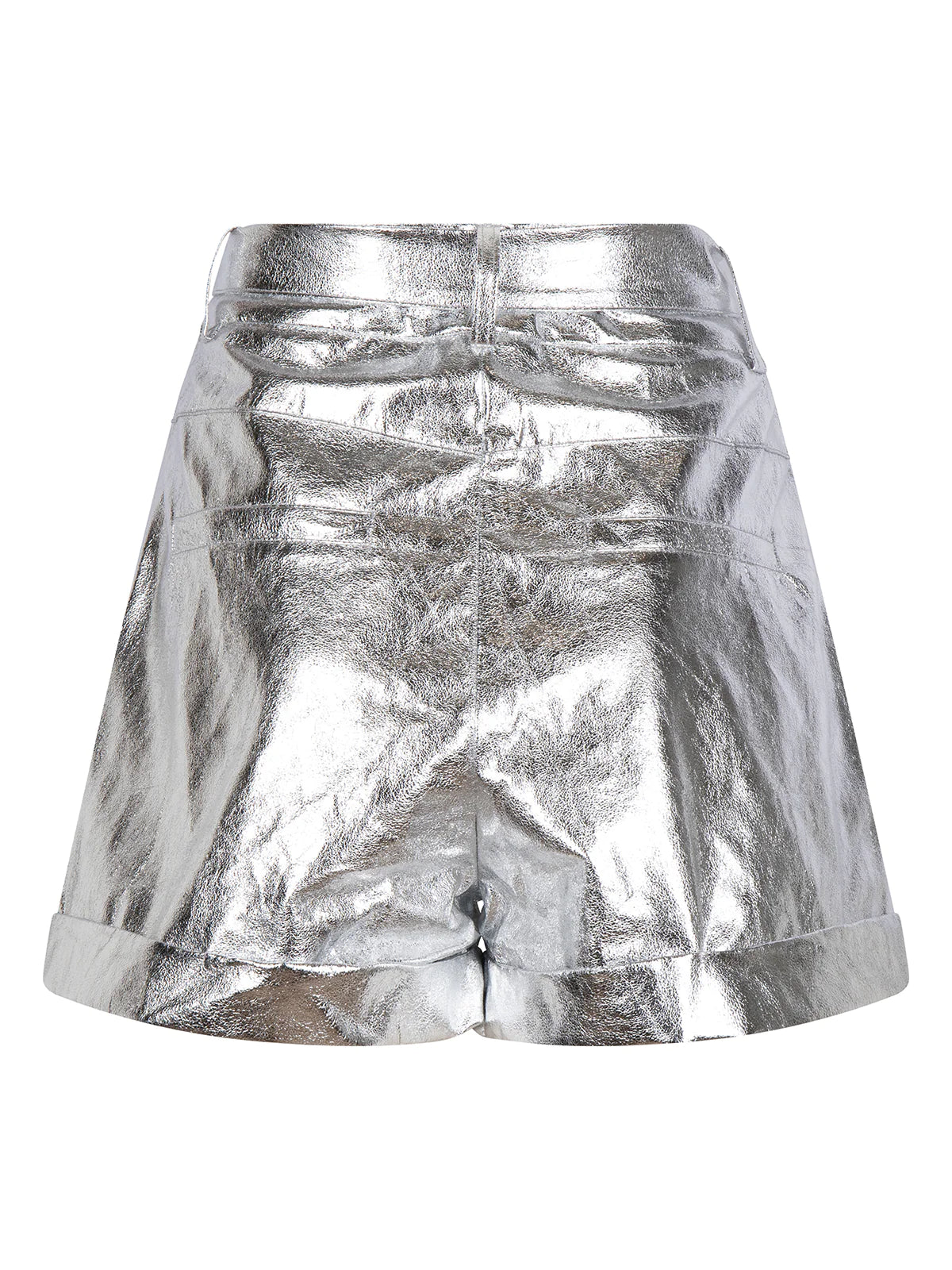 AMBICA Embry Zilveren Metallic Short