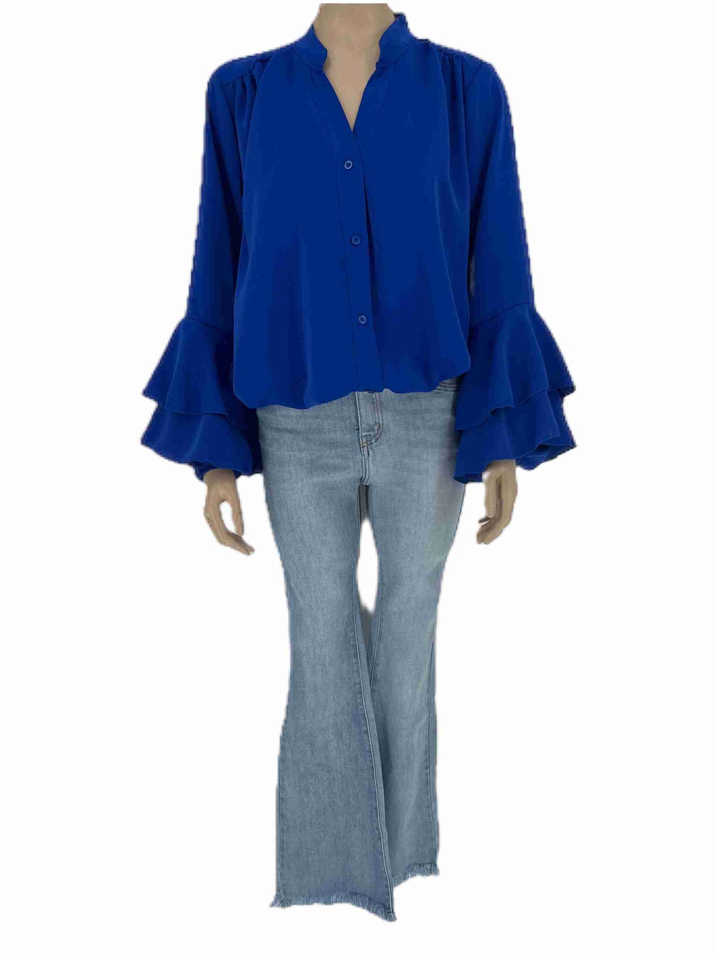 blouse Lily Blauw