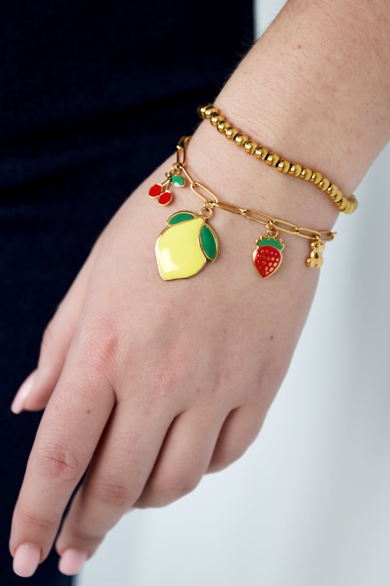 Lieveheersbeestje armband