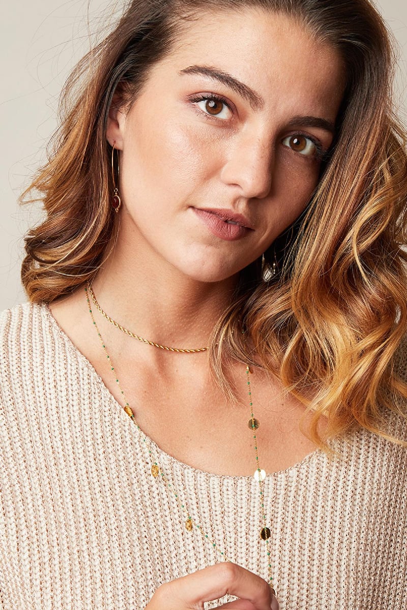 Ketting Like a Boss Goud kleur Stainless Steel