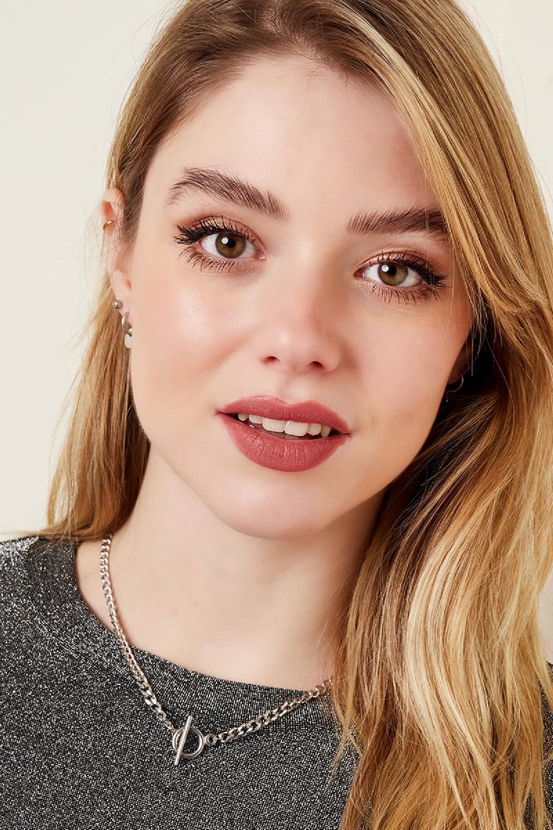 Ketting Chain Sanya Goud kleur Stainless Steel