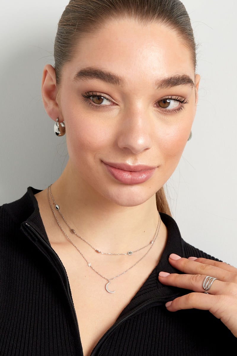 ketting maan met sterretje