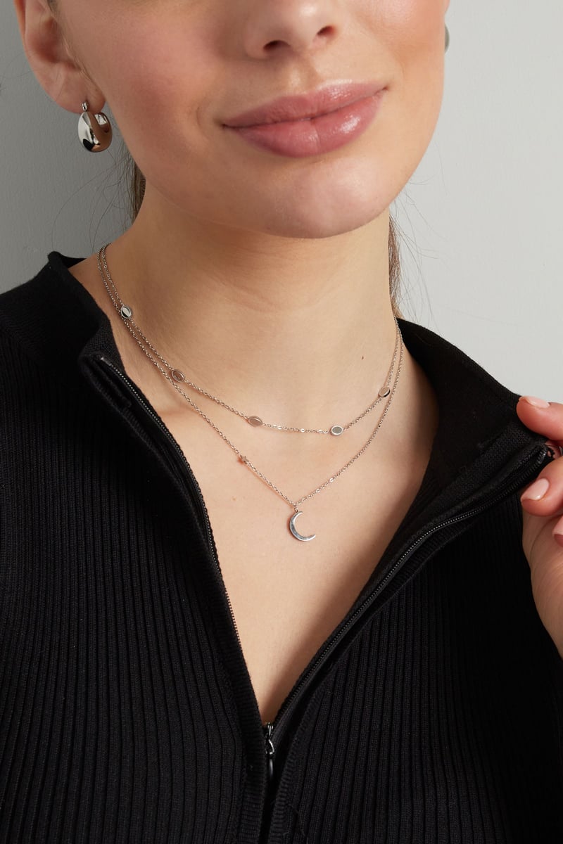 ketting maan met sterretje