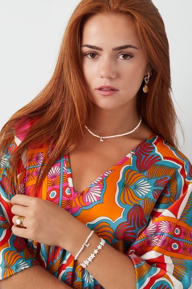 ketting letter a schelp