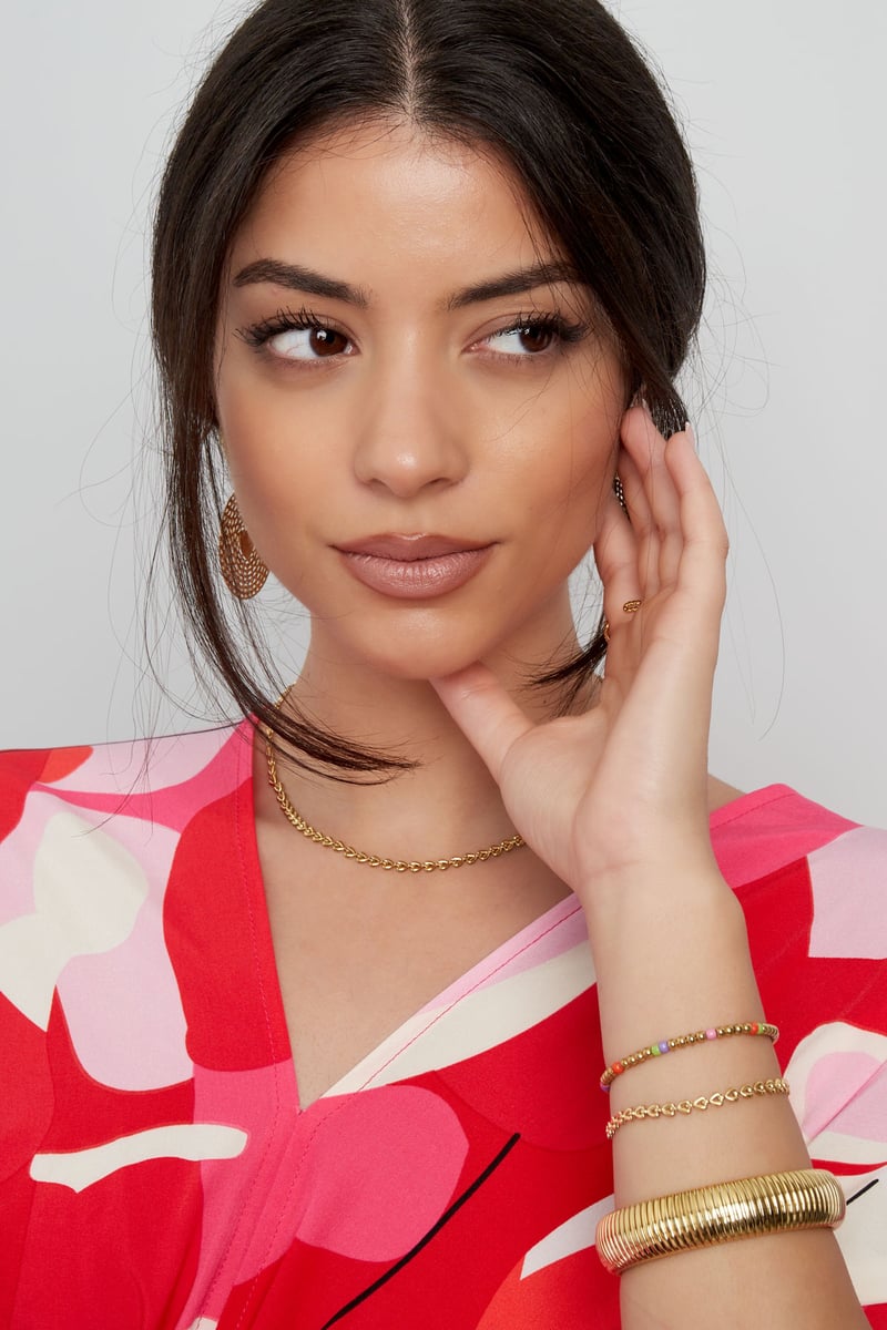 ketting aaneengesloten hartjes