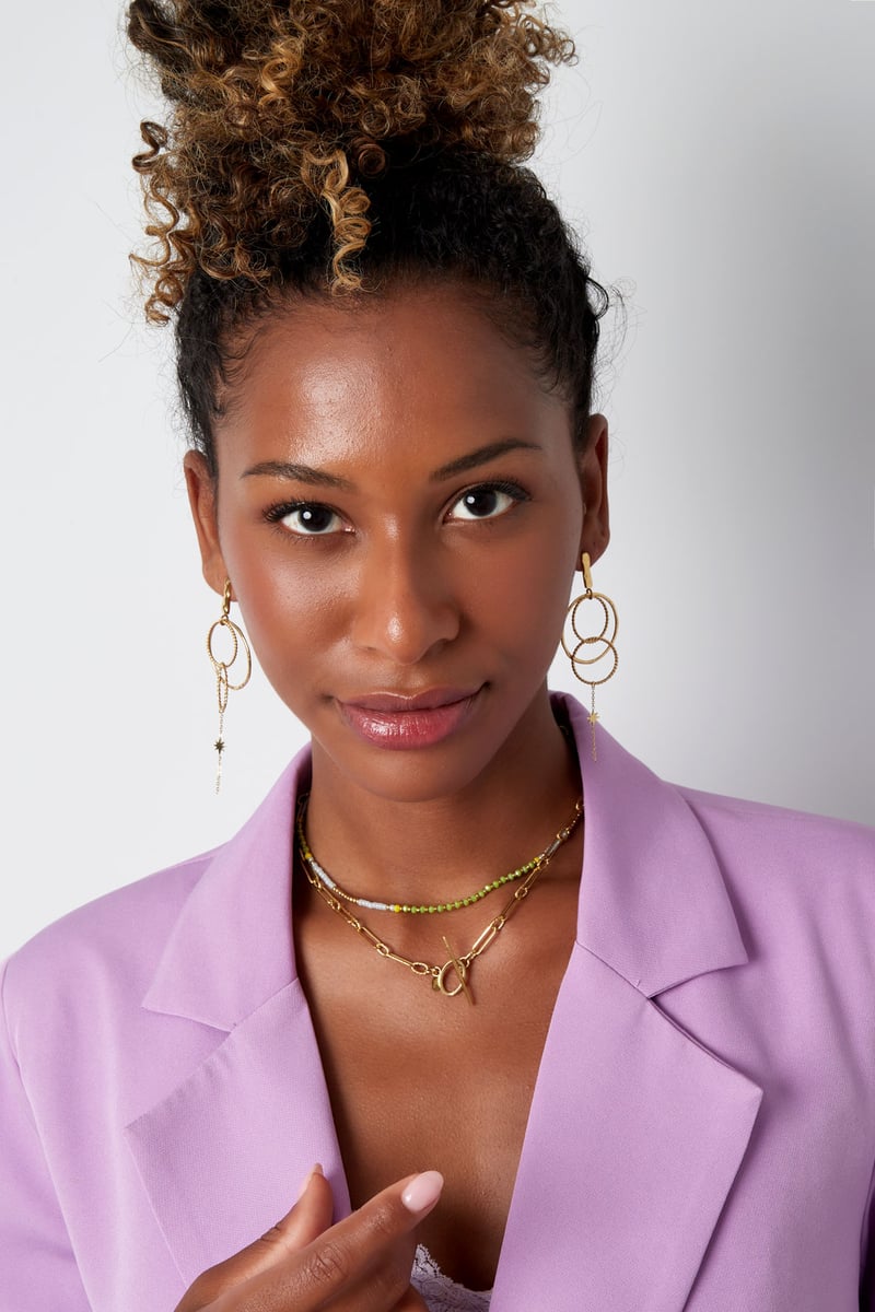 schakelketting dun met ronde sluiting