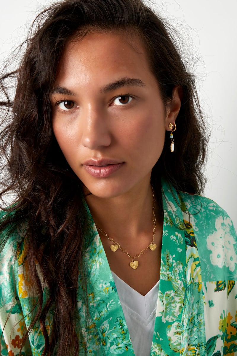 ketting drie hartjes coins