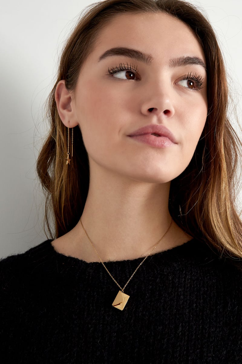 envelop ketting met boodschap