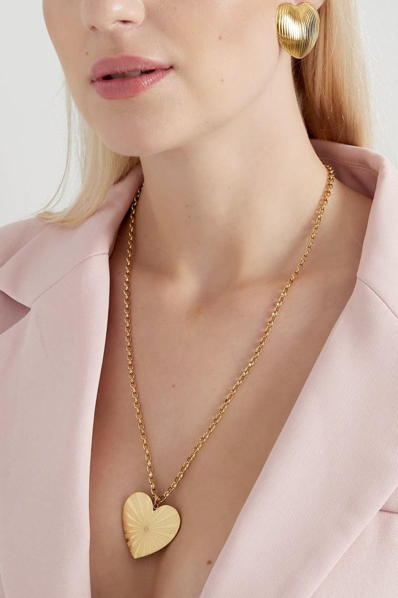 lange ketting groot hart