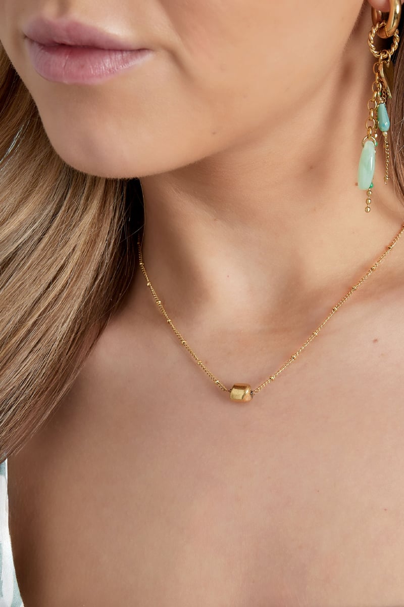 simpele ketting met bolletjes