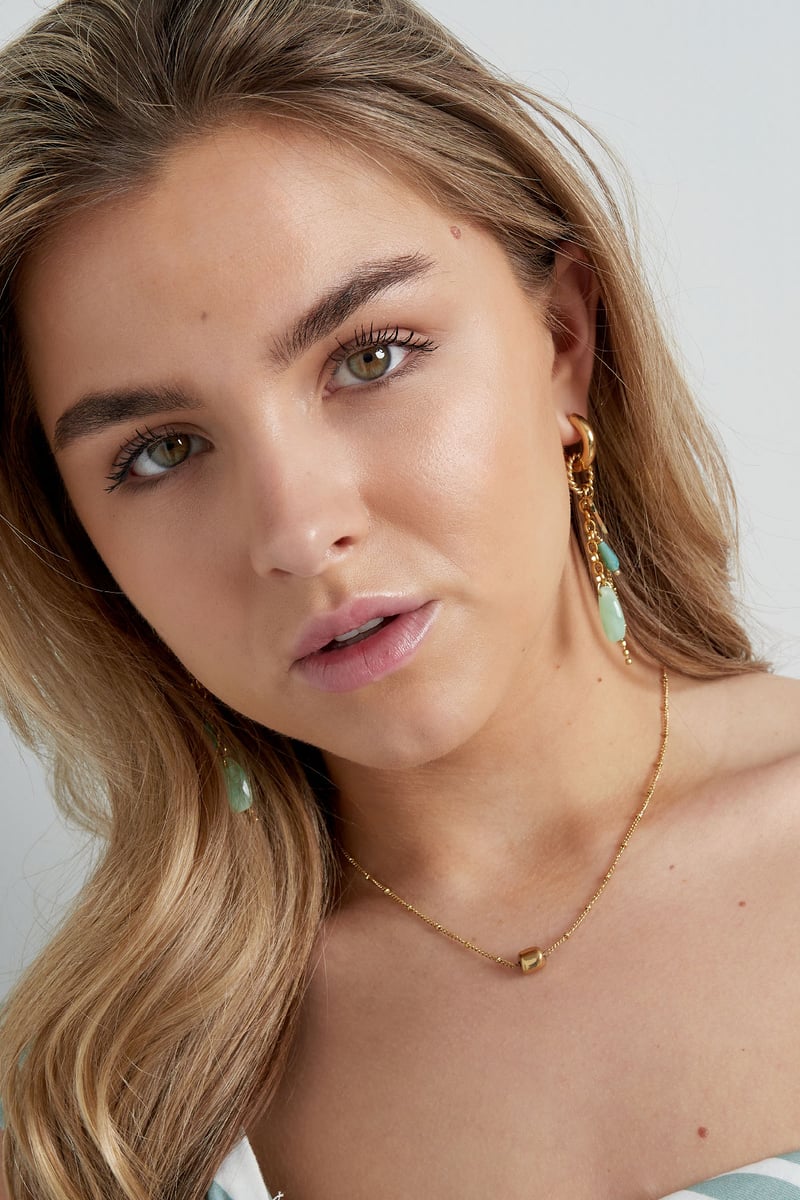 simpele ketting met bolletjes