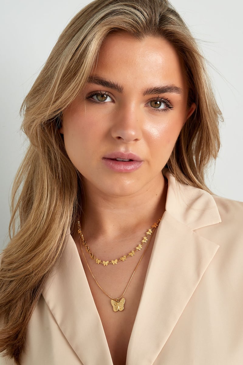 ketting met vlinders