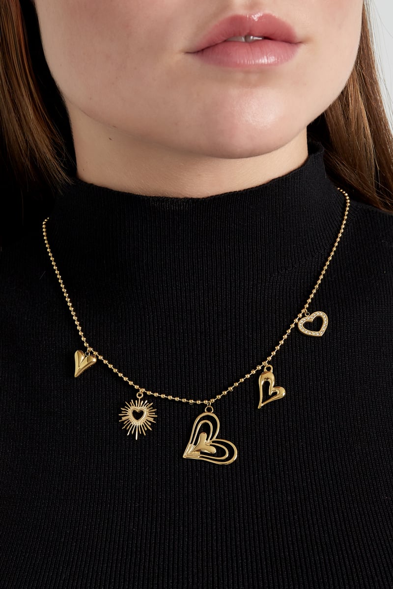 loving hearts ketting