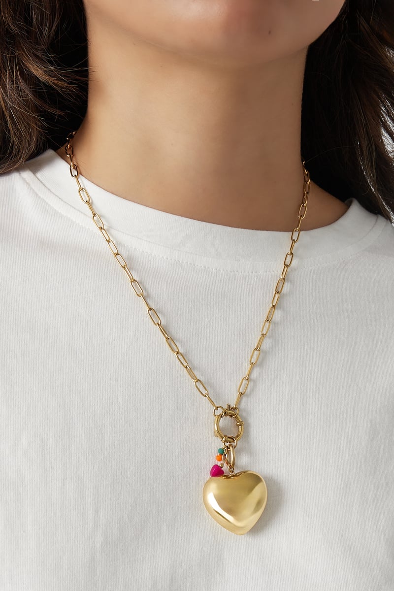 slotketting met harthanger