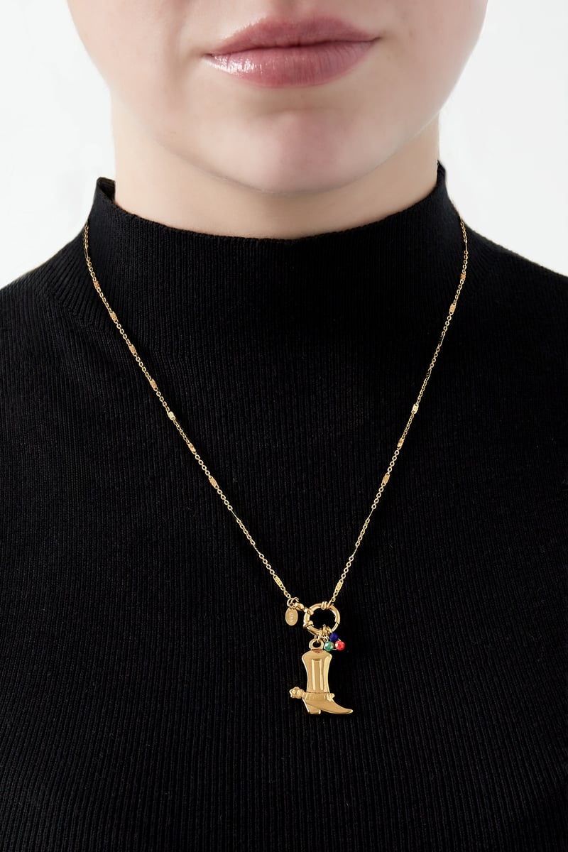 bedelketting cowboy boots