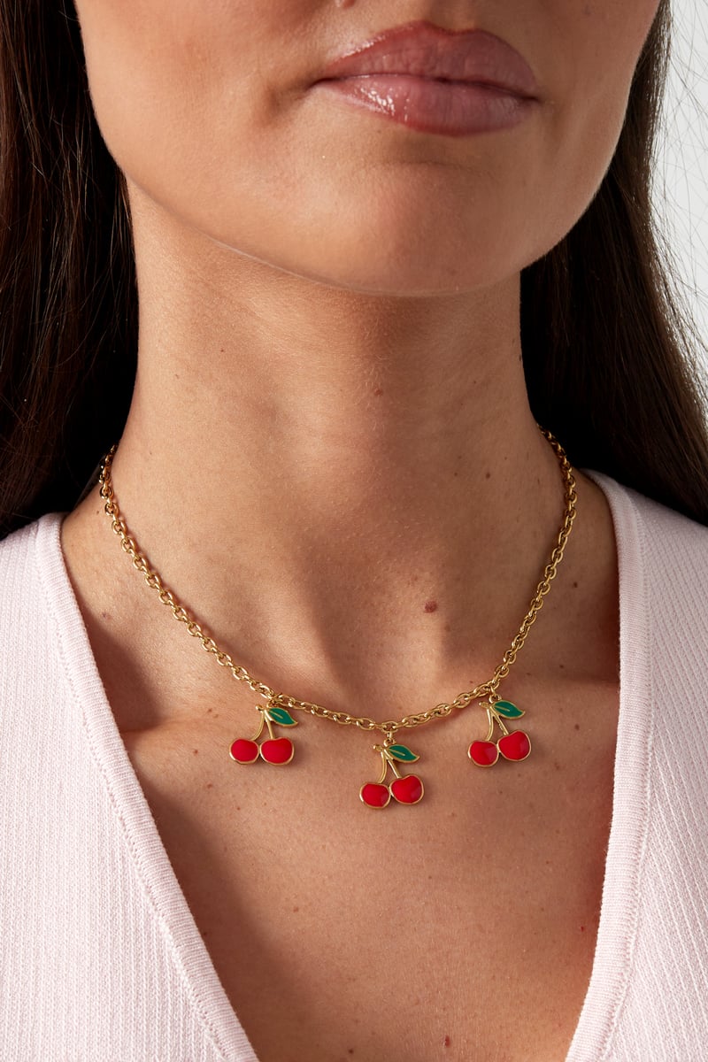 bedelketting triple cherry