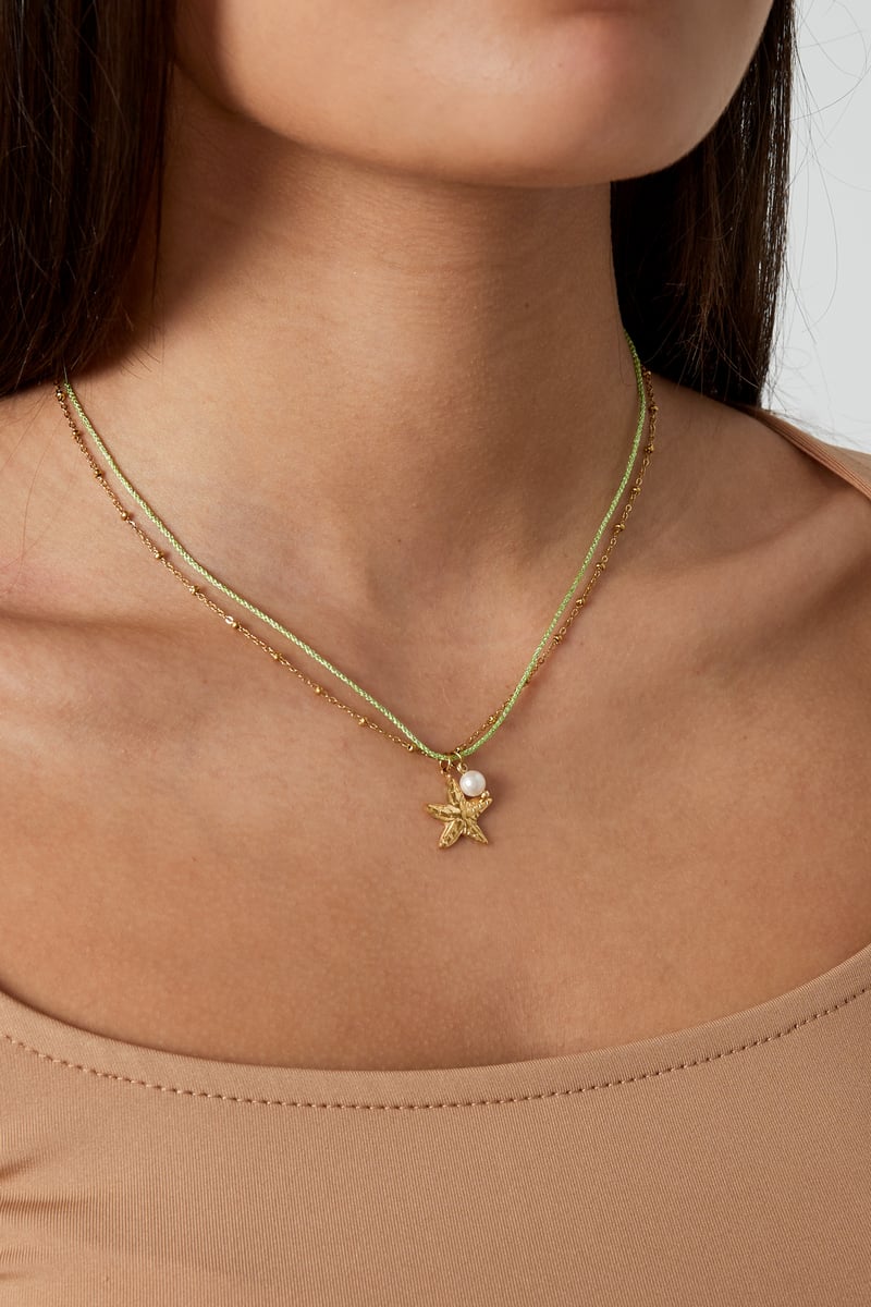 ketting zeester parel