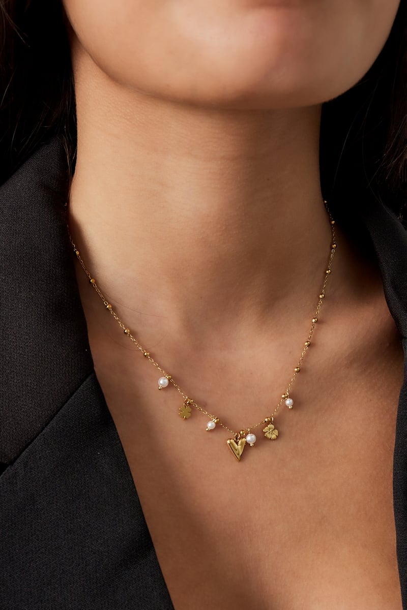 Lucky Girl Necklace - Gold kleur