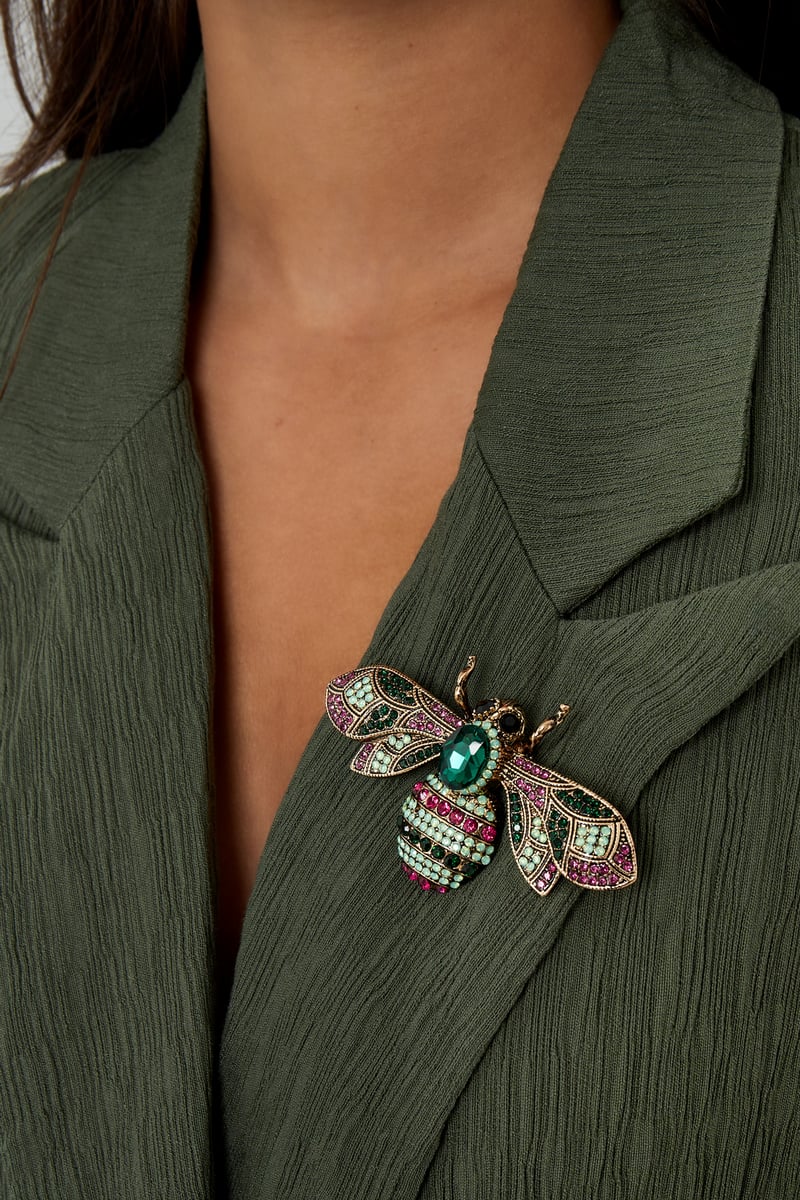 buzzy broche - multikleur