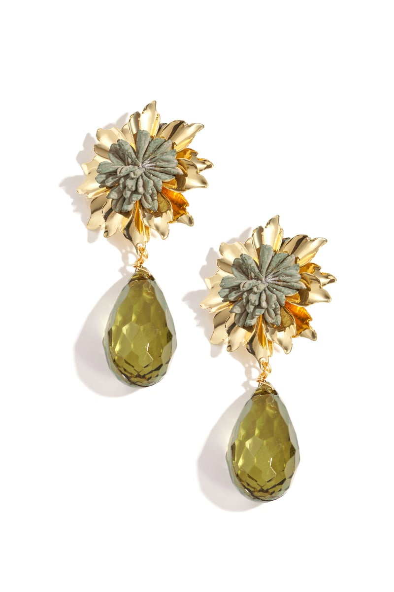 Oorbellen met bloemen, vakantie, bijeenkomst/feest, luxe serie, damessieraden