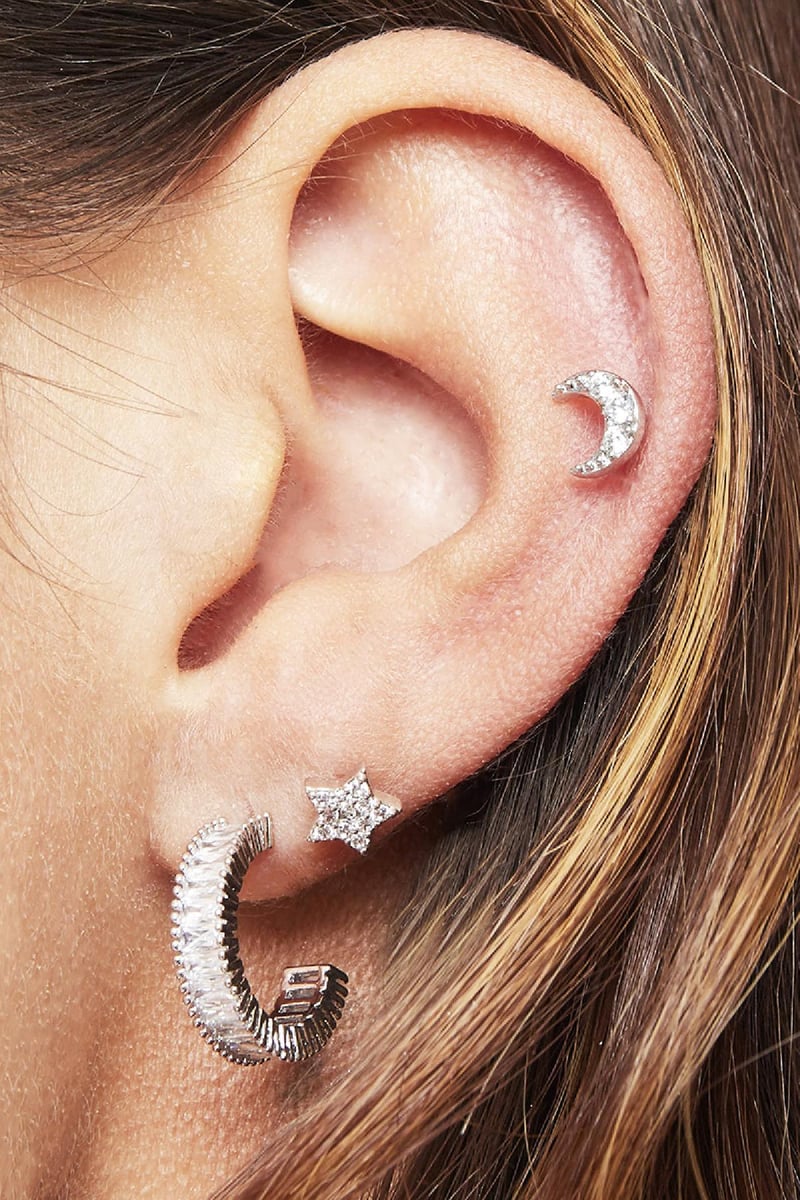 Oorbellen Classy Zilver Koper