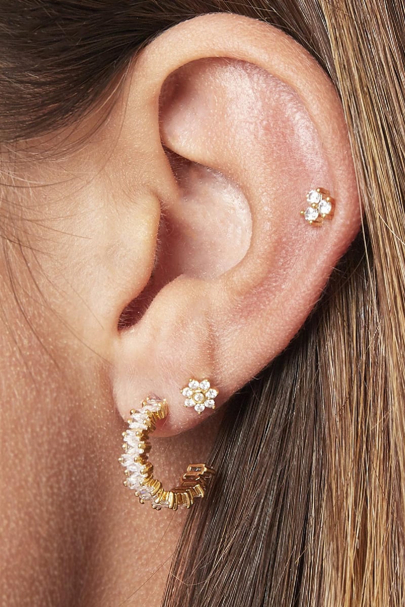 Oorbellen In Style Goud kleur Koper