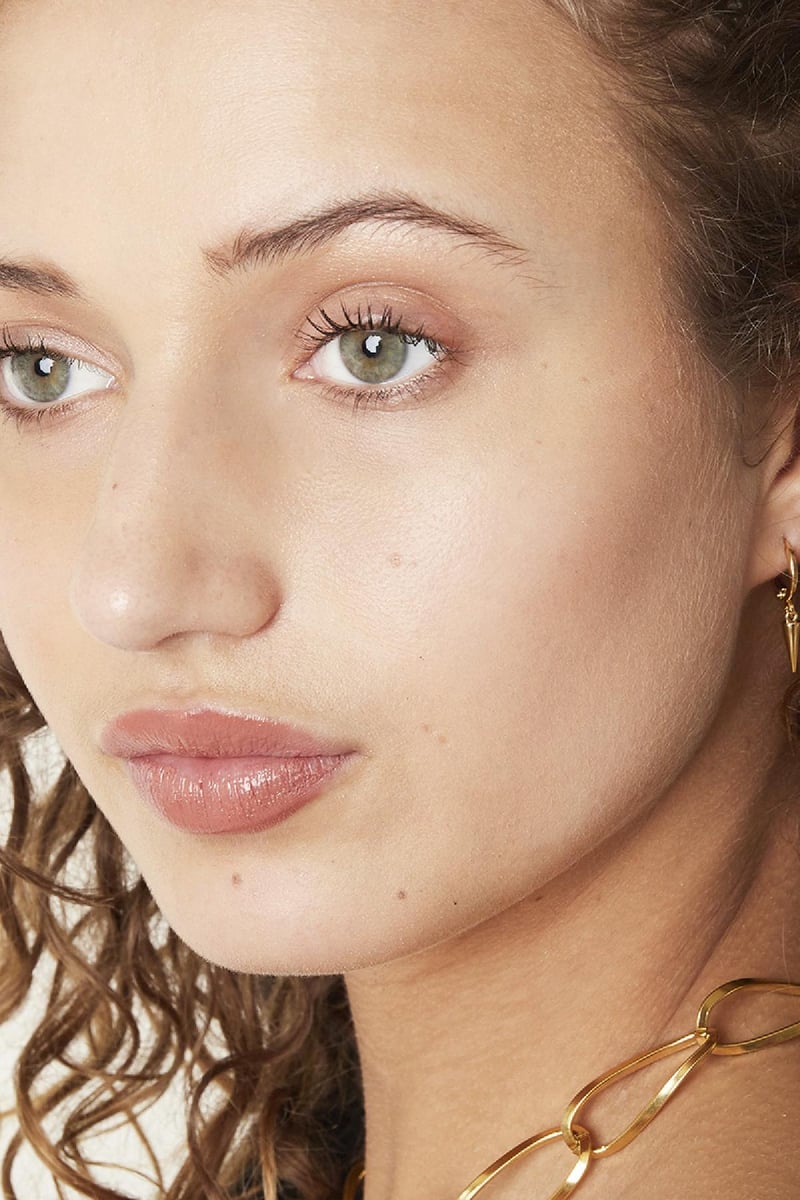 Oorbellen Little Cone Zilver Koper