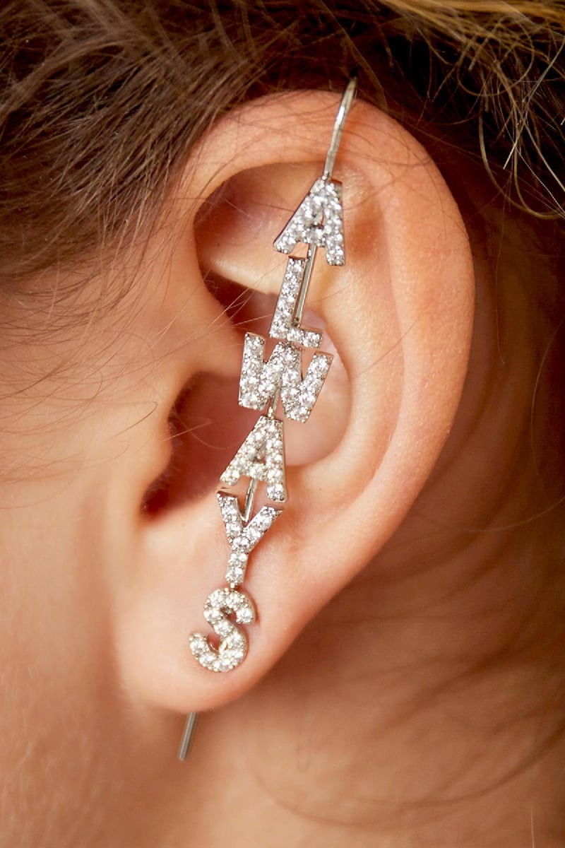 Oorcrawler Altijd Goud kleur Koper