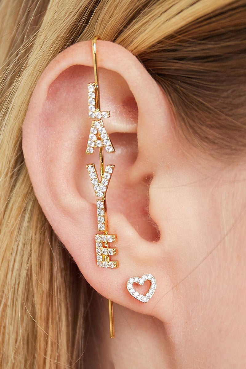 Oorcrawler La Vie Zilver Koper