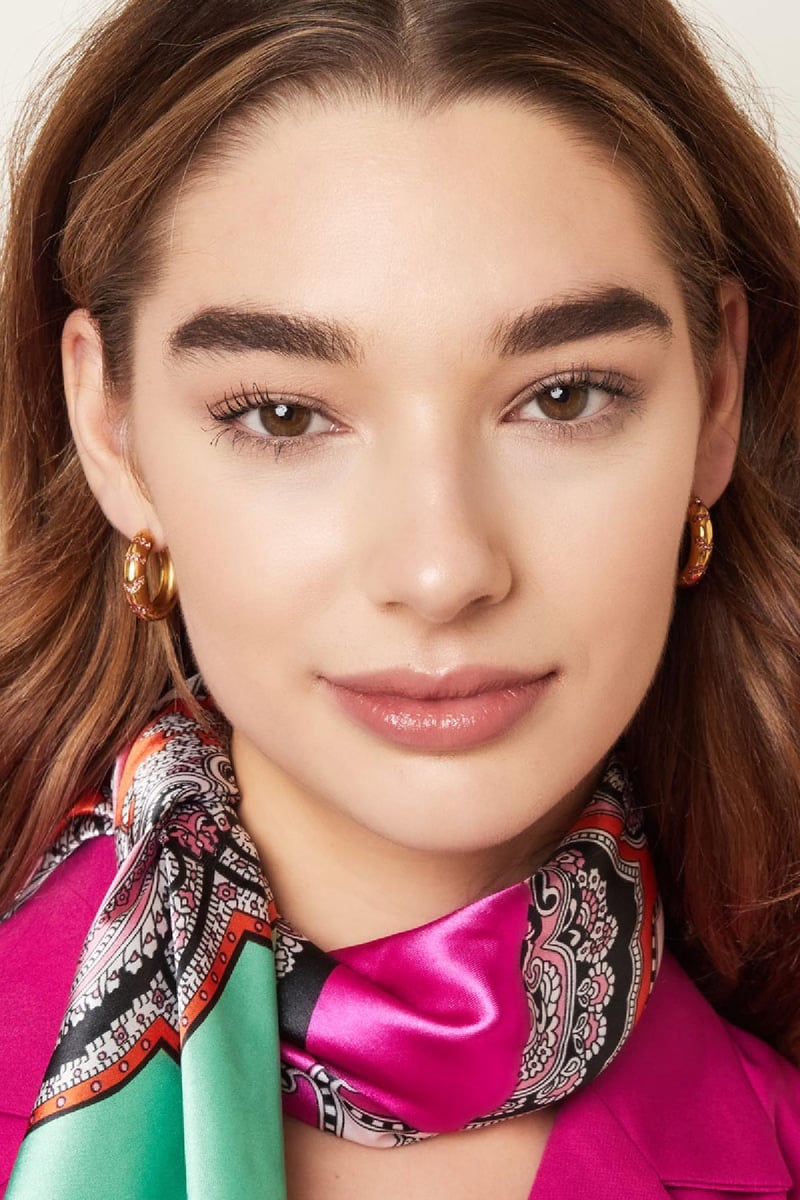 Regenboog Glow Hoop Oorbellen