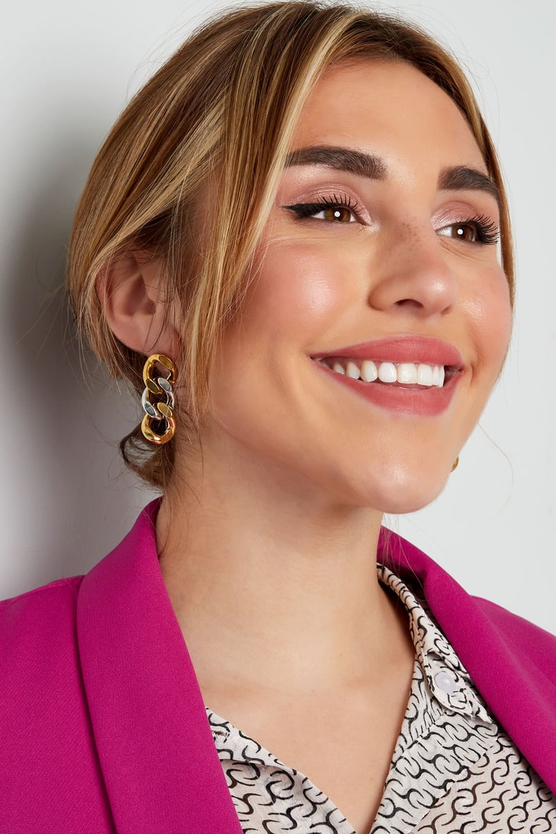 oorbellen 3 schakels