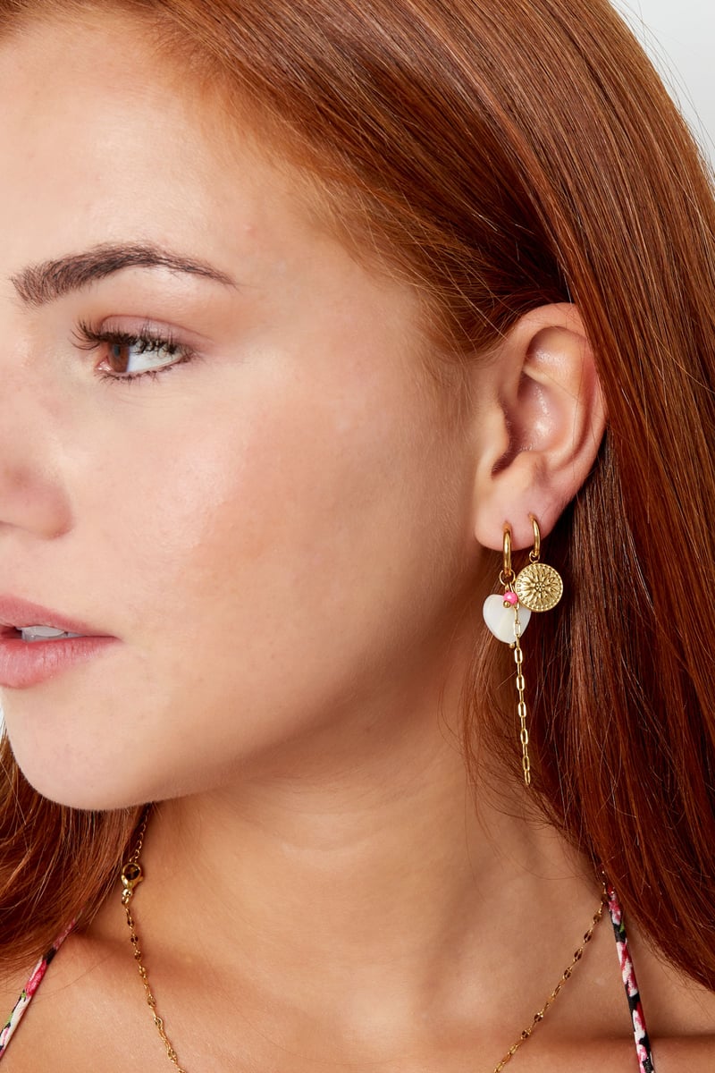 oorbellen ronde coin