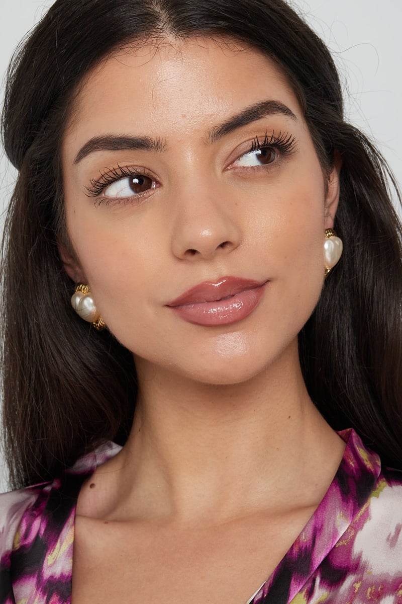 oorbellen hart parel