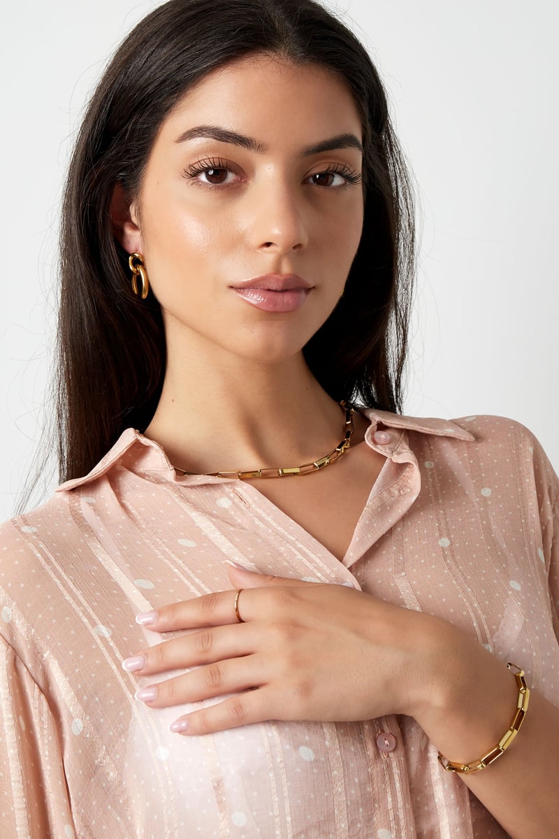 armband rechthoekige schakels