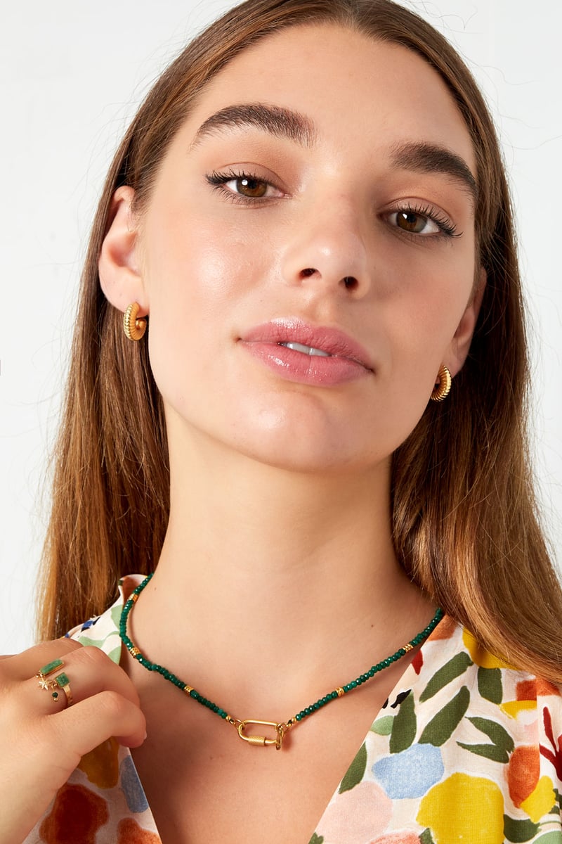 oorbellen aesthetic halve maan klein