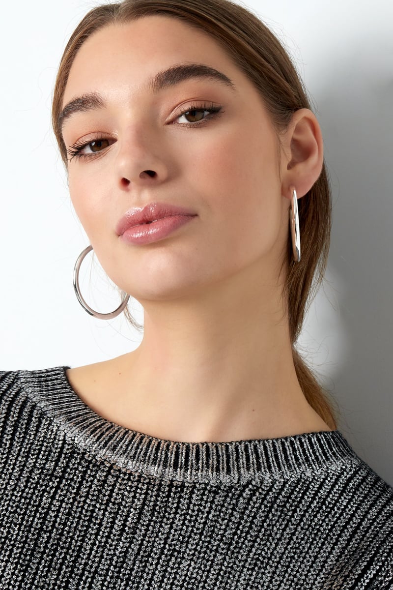 oorbellen basic rond