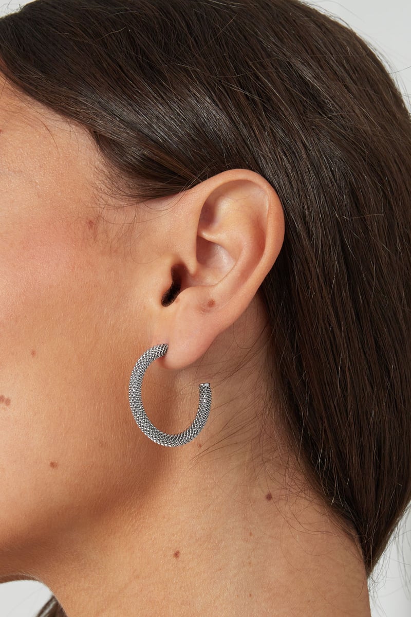 oorbellen drukke print klein