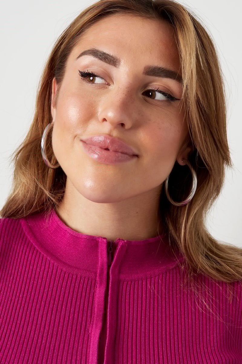 oorbellen gedraaide streep