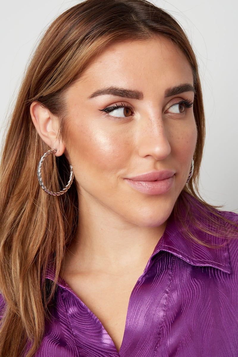 oorbellen gedraaid groot