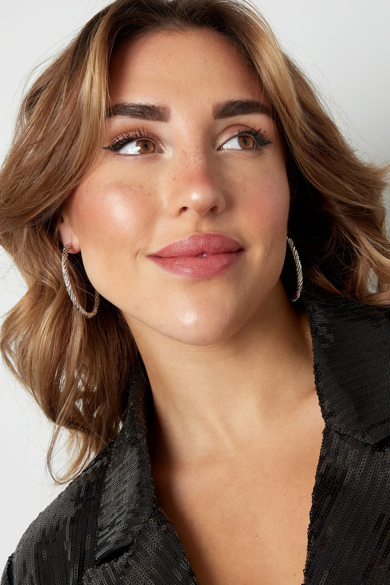 gedraaide oorringen groot