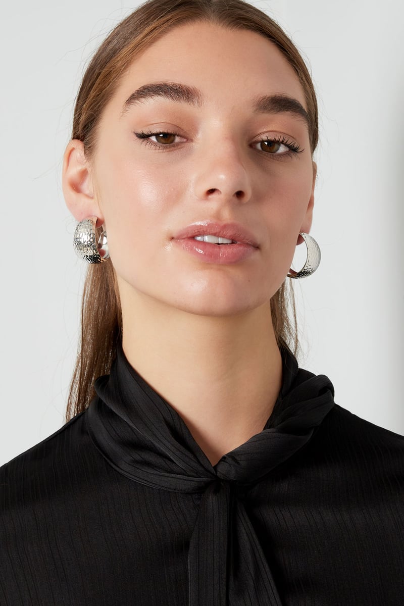 oorbellen sierlijke print