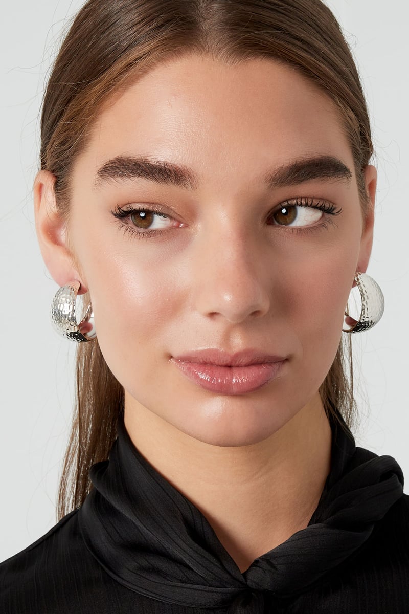 oorbellen sierlijke print