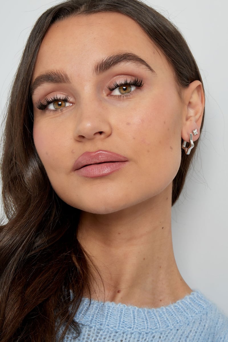 basic ster oorbellen groot