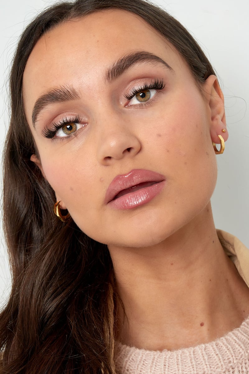 klassieke ronde oorbellen medium