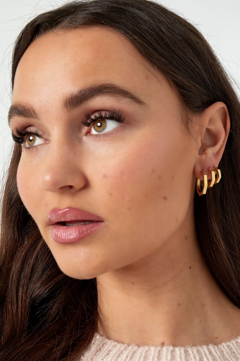 klassieke ronde oorbellen groot