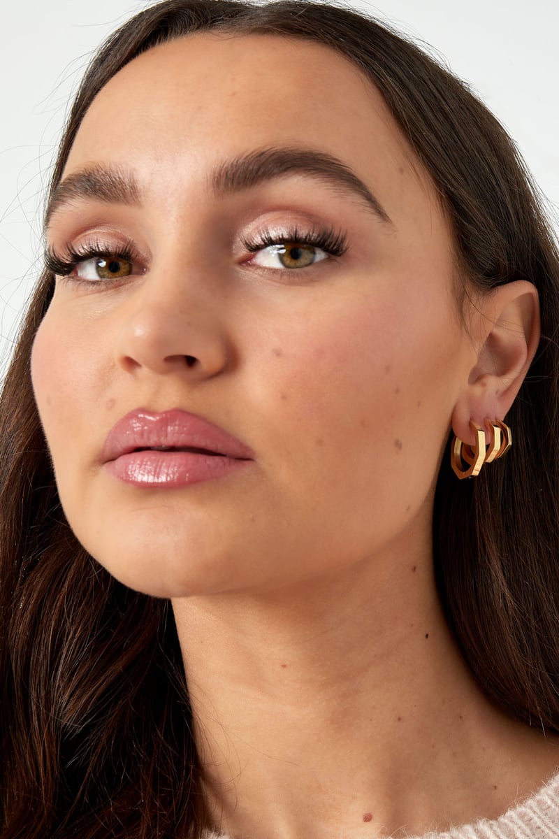 klassieke ronde oorbellen groot