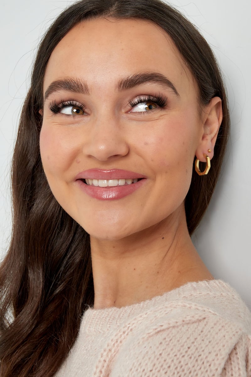 klassieke ronde oorbellen groot