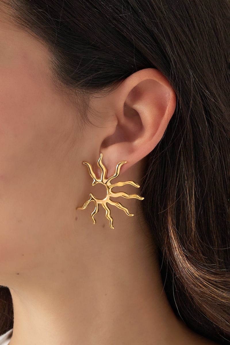 sunny glow oorbellen